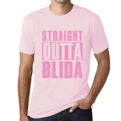 Homme Tee-Shirt Tout Droit Sorti De Blida - Straight Outta Blida - ... on Productcaster.