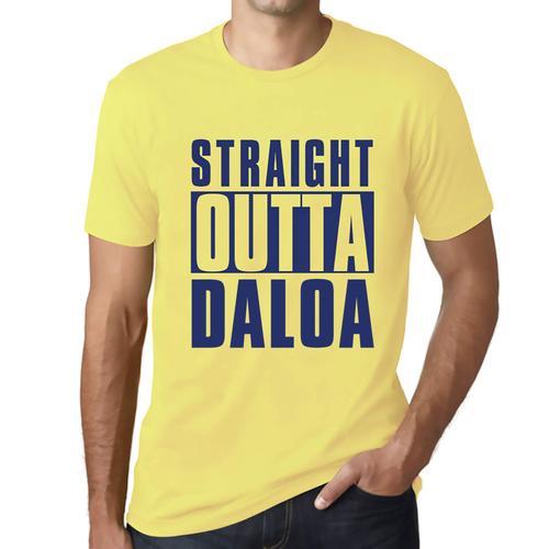 Homme Tee-Shirt Tout Droit Sorti De Daloa - Straight Outta Daloa - ... on Productcaster.