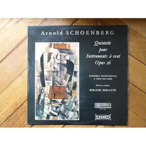 Arnold Schoenberg: Quintette Pour Instruments À Vent Opus 26 on Productcaster.