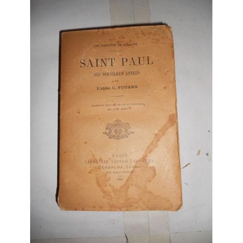 Saint Paul, Ses Dernières Années on Productcaster.