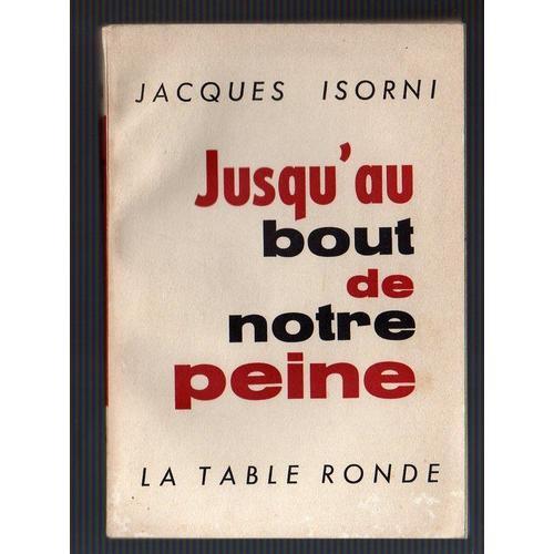 Jusqu' Au Bout Du Monde De Notre Peine on Productcaster.