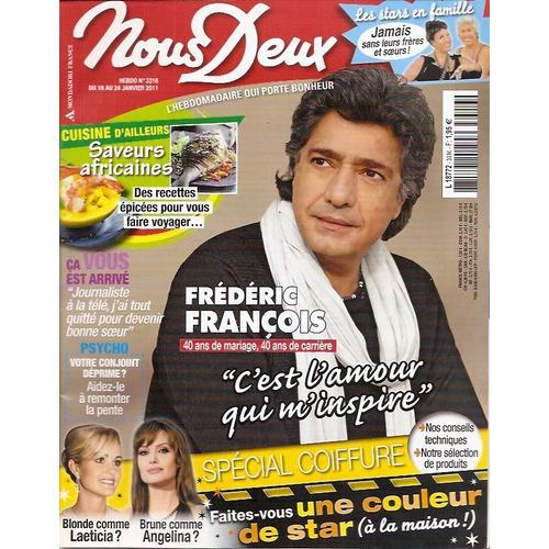 Nous Deux N° 3316 : Frédéric Francois (Couv + 2p) on Productcaster.