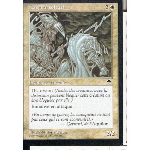 Lancier Soltari ( Soltari Lancer ) - Magic Mtg - Tempete - C on Productcaster.