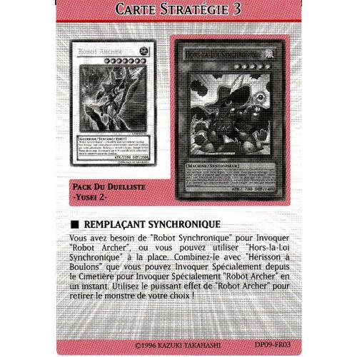 Yu-Gi-Oh! - Carte Stratégie 3, Pack Du Duelliste, Yusel 2, Remplaça... on Productcaster.