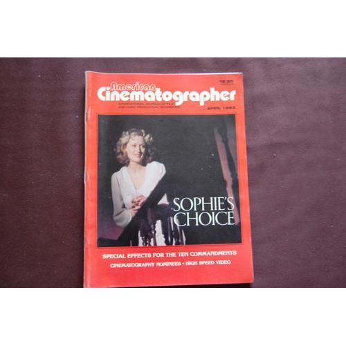 American Cinematographer N° 64 : Sophie's Choice on Productcaster.