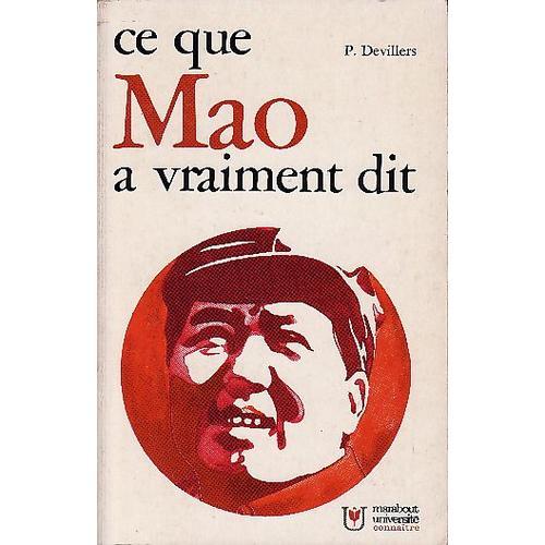 Ce Que Mao A Vraiment Dit on Productcaster.