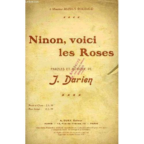 Ninon, Voici Les Roses on Productcaster.