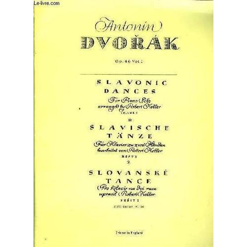 Slavonic Dances For Piano Solo Arranged By Robert Keller Volime I/ ... on Productcaster.