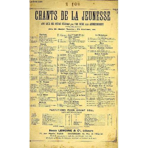 Chants De La Jeunesse N°100. Maitre Pathelin on Productcaster.