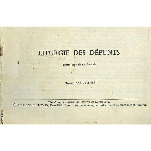 Liturgue Des Defunts on Productcaster.