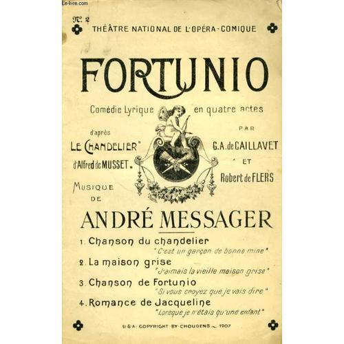 Fortunio Comedie Lyrique En 3 Actes Et 5 Tableaux on Productcaster.