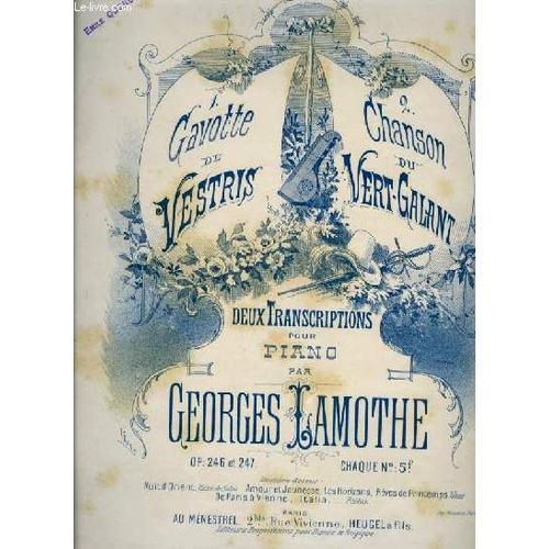 N°1 Gavotte De Vestris Pour Piano on Productcaster.