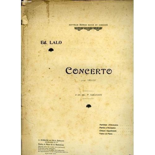 Concerto Pour Violon on Productcaster.