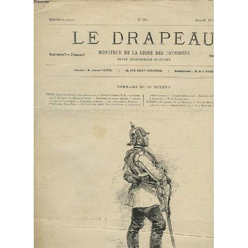 Le Drapeau, Moniteur Illustre De La Ligue Des Patriotes, 4e Annee, ... on Productcaster.