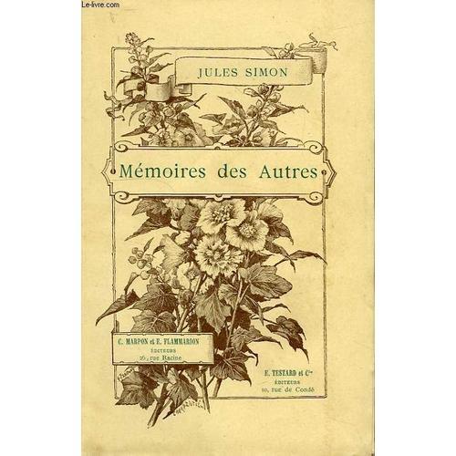 Memoires Des Autres on Productcaster.