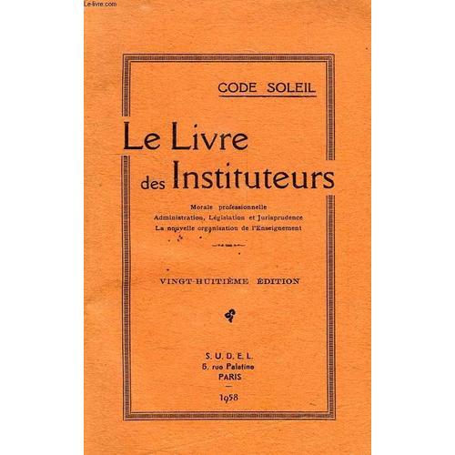 Le Livre Des Instituteurs on Productcaster.