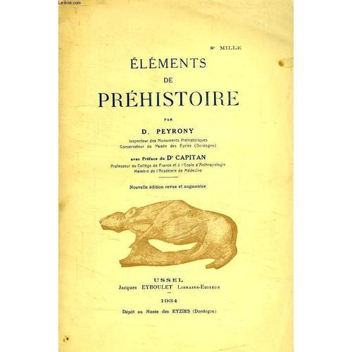 Elements De Prehistoire on Productcaster.