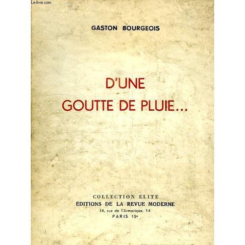 D'une Goutte De Pluie on Productcaster.