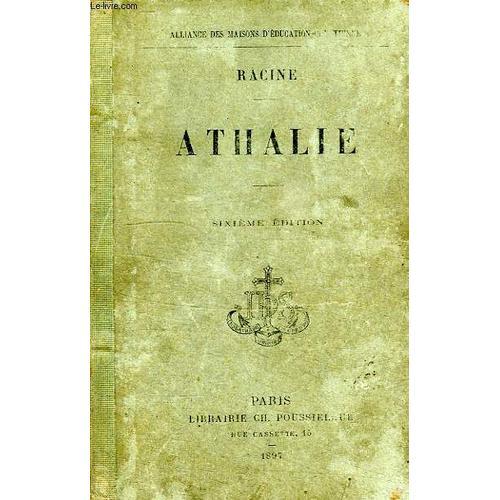 Athalie, Tragedie Tiree De L'ecriture Sainte on Productcaster.