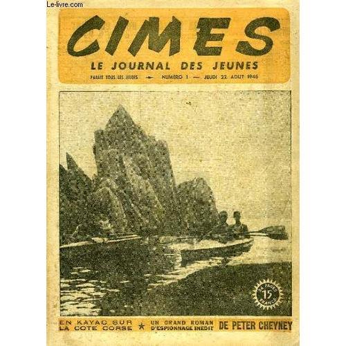 Cimes, Le Journal Des Jeunes, N° 1, 22 Aout 1946 on Productcaster.