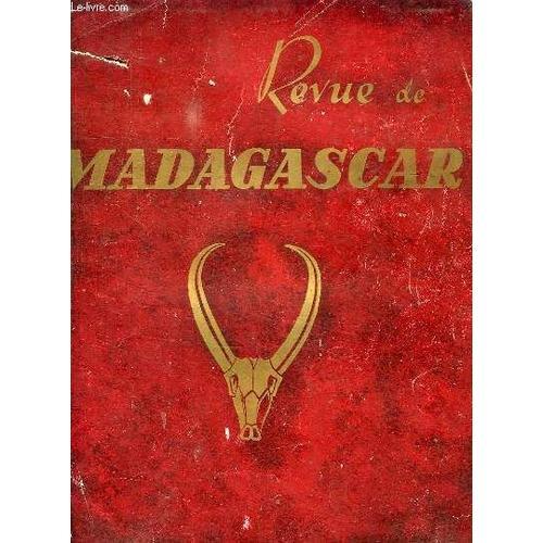 Revue De Madagascar, 1er Trimestre 1952, N° 10 on Productcaster.