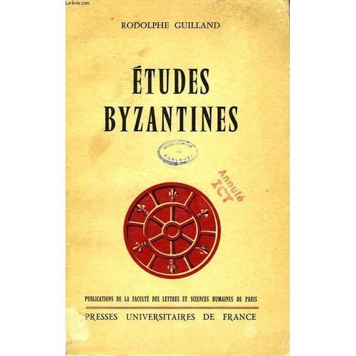 Etudes Byzantines on Productcaster.