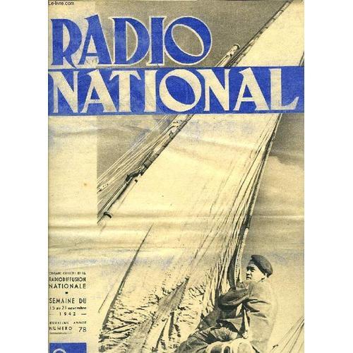 Radio National, N° 78, Nov. 1942 on Productcaster.