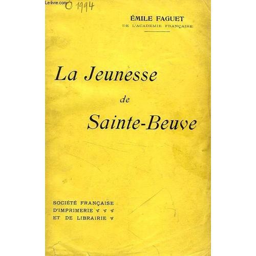 La Jeunesse De Sainte-Beuve on Productcaster.