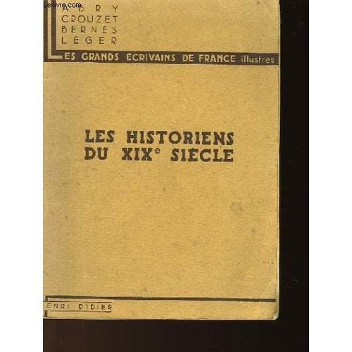 Les Historiens Du Xixe Siecle on Productcaster.