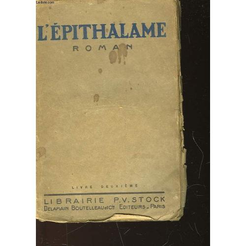 L'epithalame - Tome 2 on Productcaster.