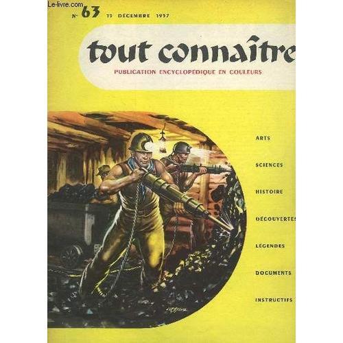 Tout Connaitre - N°63 on Productcaster.