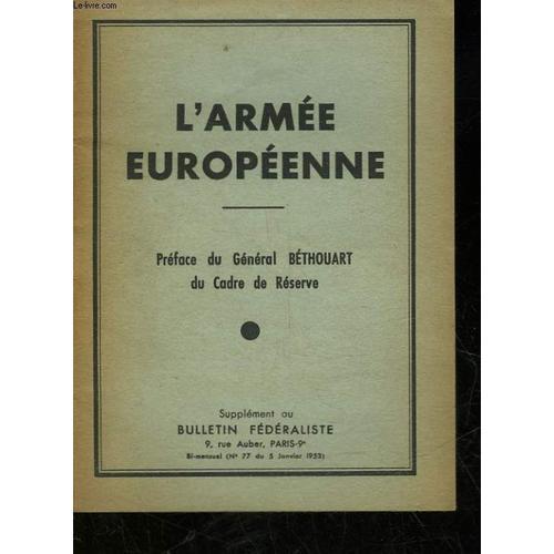 L'armee Europeenne on Productcaster.