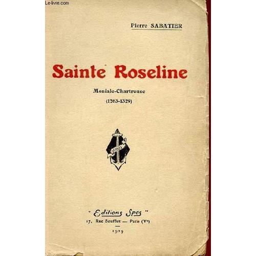 Sainte Roseline - Moniale-Chartreuse (1263-1329) on Productcaster.