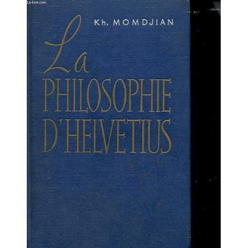 La Philosophie D'helvetius on Productcaster.