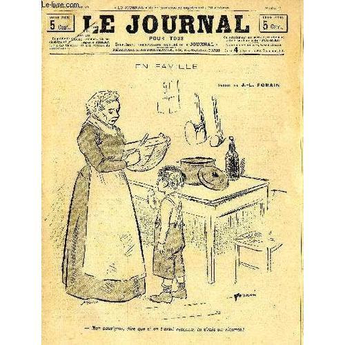 Le Journal Pour Tous 1ère Année N°30 En Famille on Productcaster.