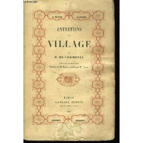 Entretiens De Village on Productcaster.