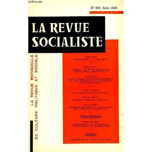 La Revue Socialiste N°184 on Productcaster.