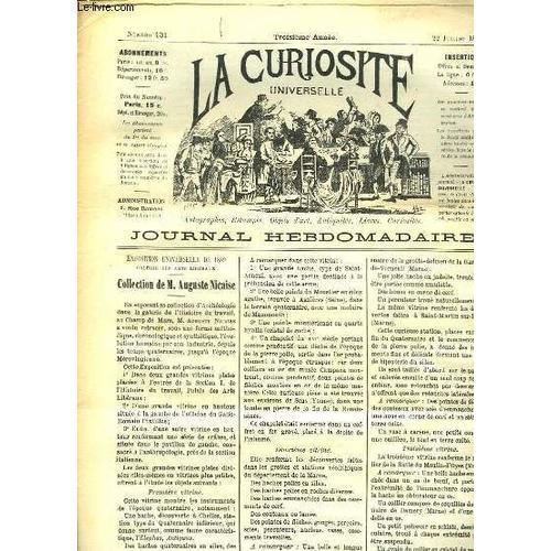 La Curiosité Universelle N°131 on Productcaster.