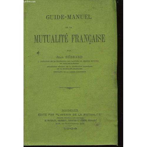 Guide-Manuel De La Mutualité Française on Productcaster.