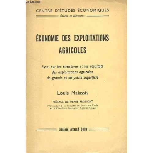 Economie Des Exploitations Agricoles on Productcaster.