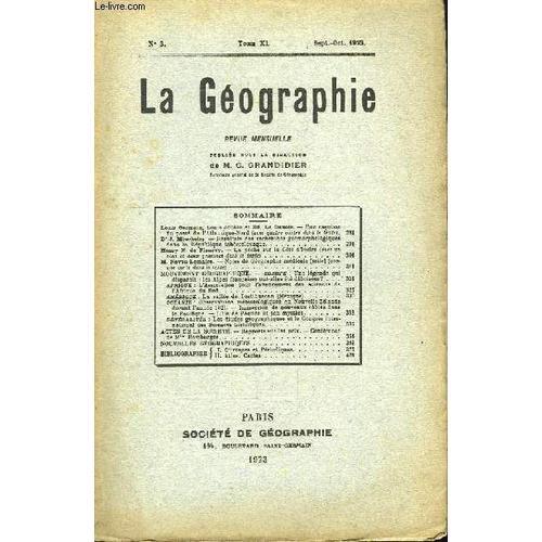 La Géographie N°3, Tome Xl on Productcaster.