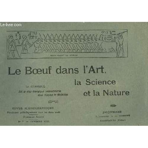 Le Boeuf Dans L'art, La Science Et La Nature. N°7 : Les Sacrifices on Productcaster.