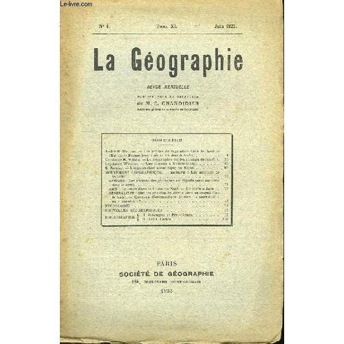 La Géographie N°1, Tome Xl on Productcaster.