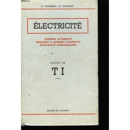 Electricité. Classe De Technique Industrielle on Productcaster.