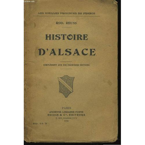 Histoire D'alsace on Productcaster.