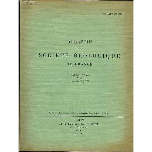 Bulletin De La Société Géologique De France. N°3 - Tome I on Productcaster.