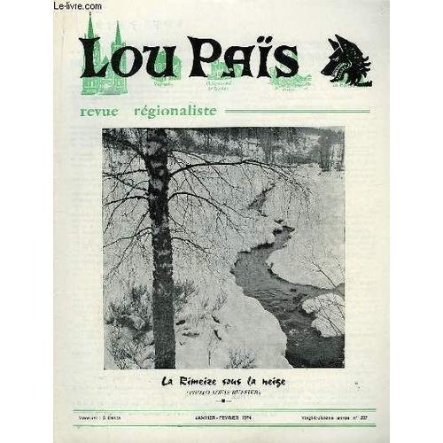 Lou Païs, N°207 : La Rimeize Sous La Neige on Productcaster.