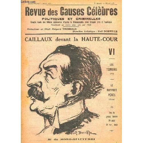 Revue Des Causes Célèbres N°64, 3ème Année on Productcaster.