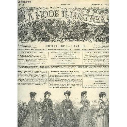 La Mode Illustrée. Journal De La Famille. Livraison N°32 - 9ème Ann... on Productcaster.