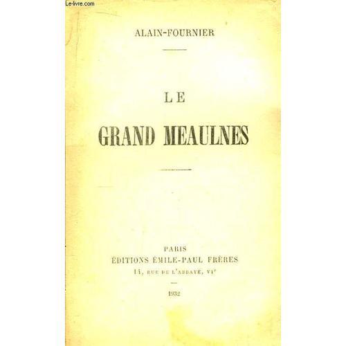 Le Grand Meaulnes on Productcaster.